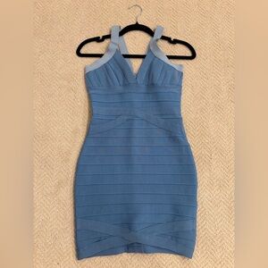 Blue Bandage Dress